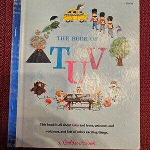 1965 Little Golden Book, "THE BOOK OF  T U V"